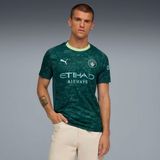Puma Erkek Yeşil Puma Mcfc 4th Jersey Replica Yeşil Erkek Forma - XL