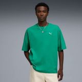Puma Erkek Yeşil Puma Wardrobe Ess Boxy Tee Yeşil Erkek T-Shirt - XL