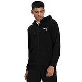 PUMA Erkek/Unisex ESS Small Logo FZ Hoodie-Puma Black-Cat Sweat Jackets M