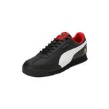 PUMA Erkek/Unisex Ferrari Roma Via-PUMA White-PUMA Black Low Boot 44