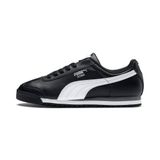 PUMA Erkek/Unisex Roma Basic-black-white-puma silver Low Boot 44.5