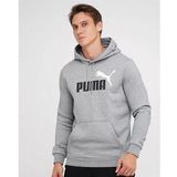 Puma Ess+ 2 Col Gri Pamuklu Kapüşonlu Erkek Sweatshirt