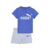 PUMA Ess And Set Unisex Çocuk Eşofman Takımı, Lacivert, 9-12 Ay