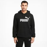 Puma Ess Big Logo Erkek Siyah Günlük Kapüşonlu Sweatshirt