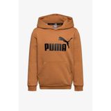 Puma ESS Big Logo Hoodie Erkek Kapişonlu Sweatshirt 58668919 Turuncu XXL
