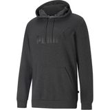Puma Ess Big Logo Hoodie Gri Erkek Sweatshirt 58668807 - XL - Koyu Gri