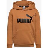 Puma Ess Big Logo Hoodie Kahverengi Erkek Sweatshırt