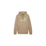 Puma ESS Big Logo Hoodie Kapüşonlu Sweatshirt, M, 58668913, Bej, erkek