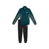 PUMA ESS Block Poly Suit Erkek Eşofman Takımı Midnight Petrol XL