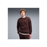 PUMA ESS ELEVATED Crew ERKEK KAHVERENGİ SWEATSHIRT 69471933