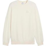 Puma Ess Elevated Crew Erkek Sweatshirt Krem 68472799 - XL