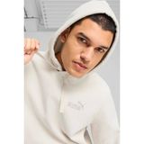 Puma Ess Elevated Hoodie Beyaz Erkek Sweatshirt - 2XL