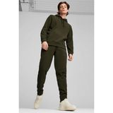 Puma Ess Elevated Hoodie Haki Erkek Sweatshirt - Siyah