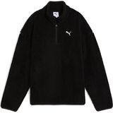 Puma ESS ELEVATED Siyah Kadın Mont Düz Desenli Rahat Kesim Günlük Kullanım İçin - XS