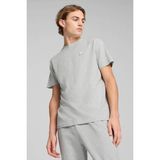 Puma ESS ELEVATED Tee GRI Erkek Kısa Kol T-Shirt