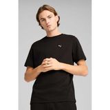 Puma ESS ELEVATED Tee Siyah Erkek Kısa Kol T-Shirt