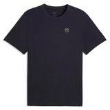 PUMA ESS ELEVATED Tee TK M Erkek T-shirt, New Navy, M