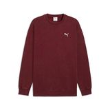 Puma ESS ELEVATED Wash Crew Erkek Sweatshirt Ruby Shimmer S