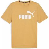 Puma Ess Heather Tee Erkek T-Shirt - Turuncu