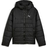 Puma Ess Hooded Padded Çocuk Unisex Mont - 5 - 6 Yaş - Siyah
