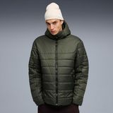 Puma Ess Hooded Padded Erkek Haki Ceket.70 - Yeşil