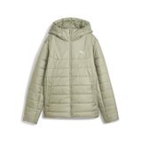 PUMA ESS Hooded Padded Jacket Kadın Mont, Lux Army, M
