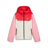 Puma ESS Hooded Padded Jacket, Kapüşonlu Dolgulu Mont, Alpine Snow White, 116 Beden