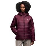 Puma Ess Hooded Padded Kadın Bordo Günlük Stil Mont 68523124