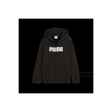 Puma ESS Logo Full-Zip Hoodie FL Siyah Erkek Sweatshirt