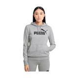 Puma Ess Logo Hoodie Kadin Sweatshirt Gri Xs-Xl