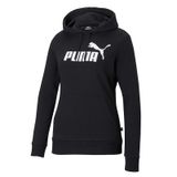 Puma ESS Logo Hoodie Siyah Kadın Sweatshirt
