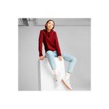 Puma Ess Logo Lab Kapüşonlu Sweatshirt, XL, TYCF124E18115EFC10, Bordo, kadın