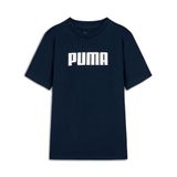 Puma ESS Logo Tee b Erkek Çocuk T-shirt PUMA Navy 7-8 Yaş