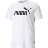 Puma Ess Logo Tee Erkek T-shirt - 2XL - Beyaz