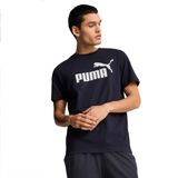 Puma Ess No. 1 Logo Erkek Lacivert Günlük Stil T-Shirt 68253216