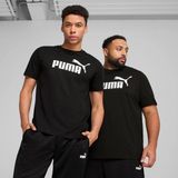 Puma Ess No. 1 Logo Tee Erkek Regular Fit Baskılı Siyah T-Shirt 68253201 - 2XL