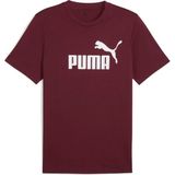 Puma Ess No. 1 Logo Tee Erkek Yetişkin T-Shirt - XL - Bordo