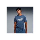 Puma Ess No. 1 Logo Tee indigo Erkek T-Shirt 682533-80