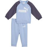 Puma Ess Raglan Crew Set Mavi Çocuk Eşofman Takımı - 104 cm