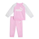 Puma Ess Raglan Crew Set Mor Çocuk Eşofman Takımı