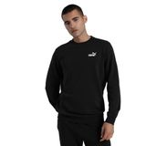 PUMA ESS Small No. 1 Logo Crew Erkek Sweatshirt PUMA Black XXL