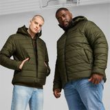 Puma Essential Padded Erkek Haki Kapüşonlu Mont - XL