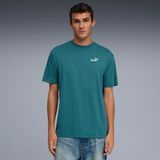 Puma Essential Relaxed No 1 Logo Erkek Yeşil Tişört