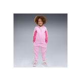 Puma Essentials Block Suit Çocuk Pembe Dik Yaka Eşofman Takımı