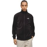 Puma Essentials Elevated Velour Track Erkek Siyah Ceket - XL