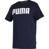 Puma ESSENTIALS Erkek T-shirt Modern Tasarım ve Rahat Kesim ile Yazlık Moda İçin - Peacoat