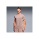 Puma Essentials Heather Cat Erkek Krem Antrenman T-Shirt
