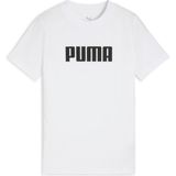 Puma Essentıals Logo Kadın Genç Tişört Beyaz Renk Geri Dönüştürülmüş Pamuklu Tasarım - 13 - 14 Yaş