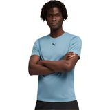 Puma Essentials Marble Effect Erkek Tişört – Drycell Ter Emici Spor Tişört - Saks - Mavi