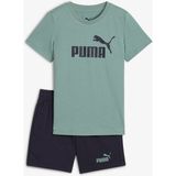 Puma Essentials No 1 Logo Çocuk Yeşil Eşofman Takımı - 30-Yeşil - 7 Yaş